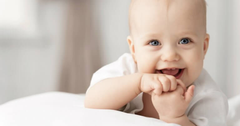 Baby smiling - Gillespie Approach–Craniosacral Fascial Therapy