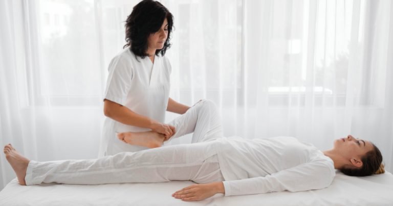 Key to Gillespie Approach–Craniosacral Fascial Therapy - woman providing treatment to another woman