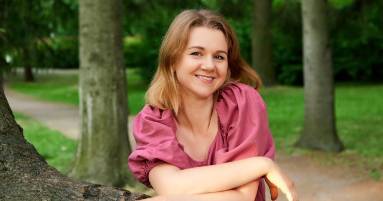 Patients history important - woman in park - Gillespie Approach–Craniosacral Fascial Therapy