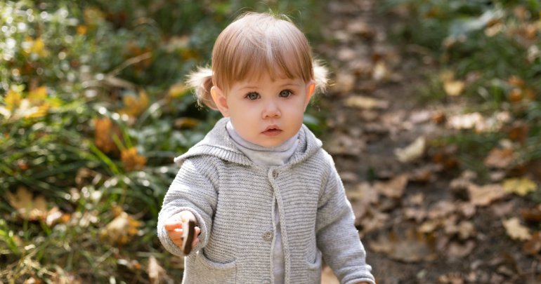 Congested infant - little girl outside - Gillespie Approach–Craniosacral Fascial Therapy