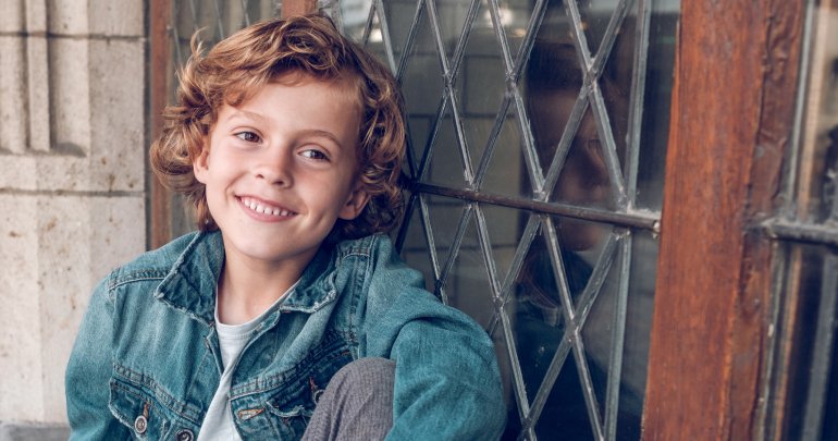 Twelve years post-infant therapy - smiling boy - Gillespie Approach - Craniosacral Fascial Therapy