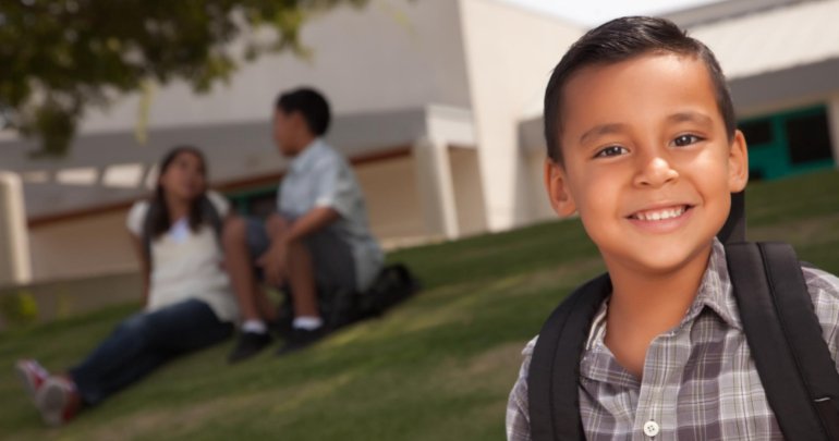 Parent's relief at tremendous progress for his son - boy smiling - Gillespie Approach–Craniosacral Fascial Therapy