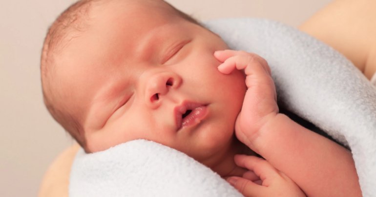 Can back pain start at birth? - newborn baby sleeping - Gillespie Approach–Craniosacral Fascial Therapy