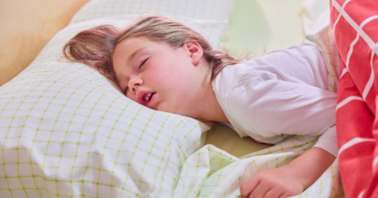 Snoring and mouth breathing - child sleeping - Gillespie Approach–Craniosacral Fascial Therapy