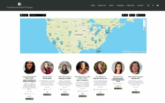 Gillespie Approach Practitioner Directory screenshot - Craniosacral Fascial Therapy Practitioner Directory screenshot promo